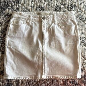 Joe's Jeans White Mini Pencil Skirt Casual